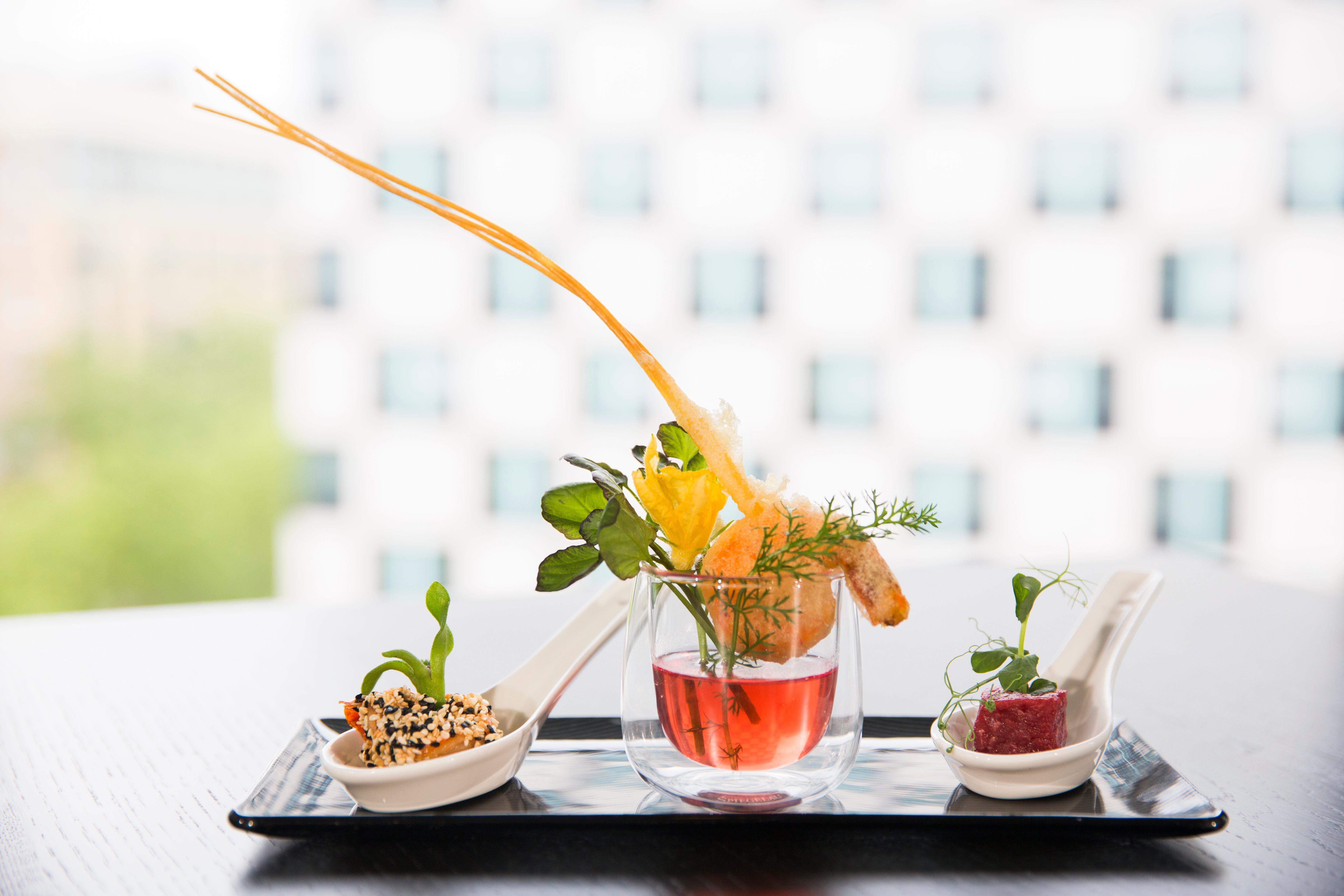 فندق إنتركونتيننتال برلين المظهر الخارجي الصورة A molecular gastronomy dish