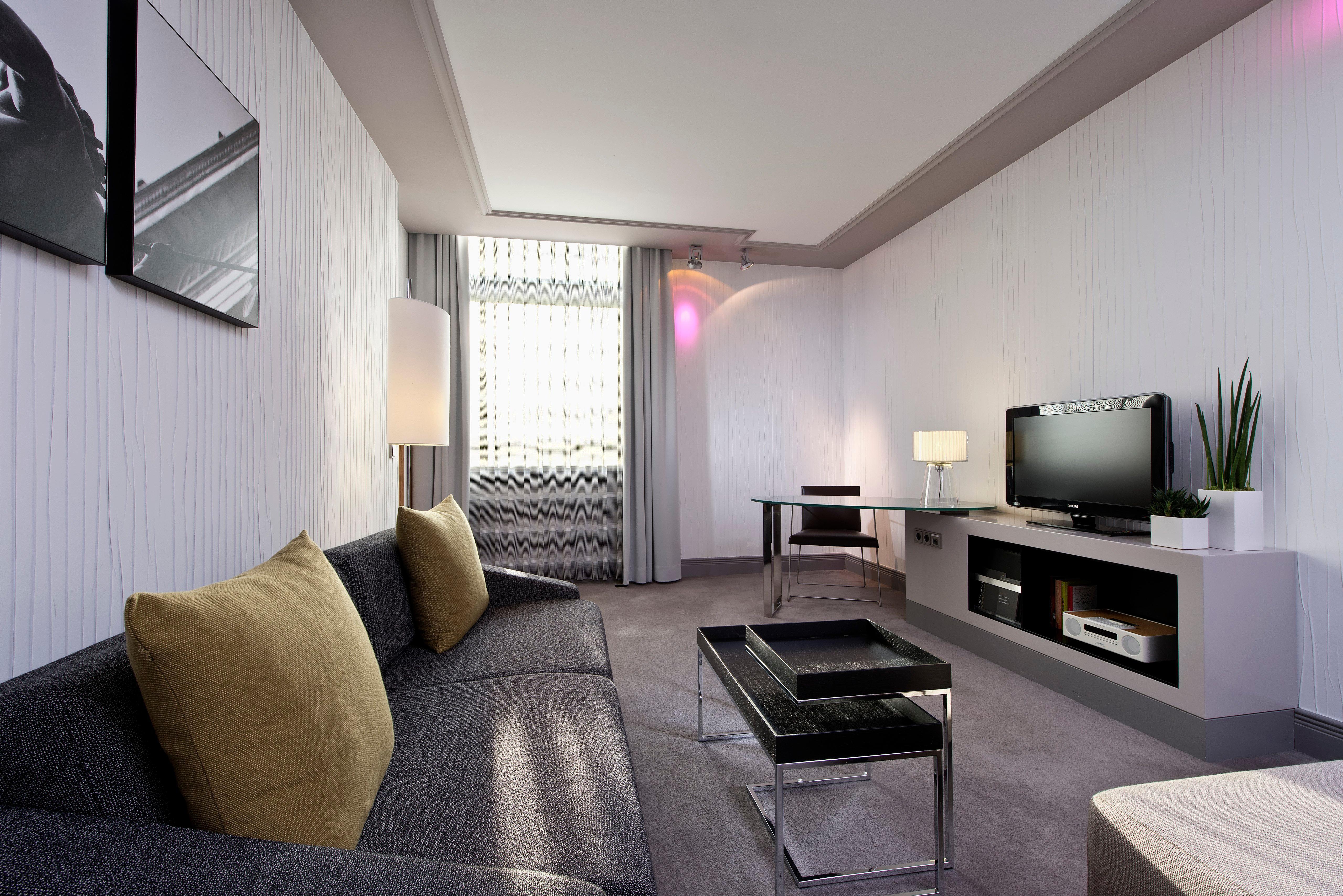 فندق إنتركونتيننتال برلين المظهر الخارجي الصورة A 3D rendering of a living room